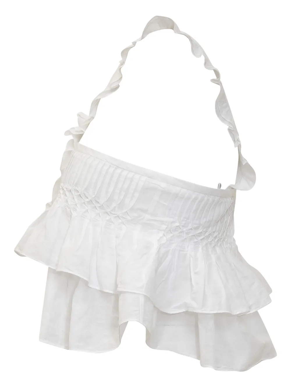 Shop Isabel Marant Étoile Daliana Top In Weiss