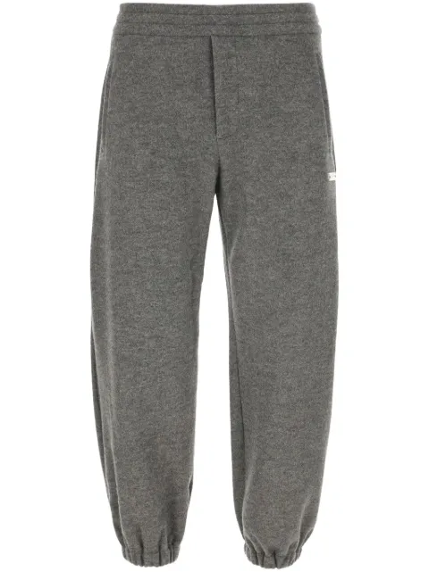 Alexander McQueen logo-plaque track pants