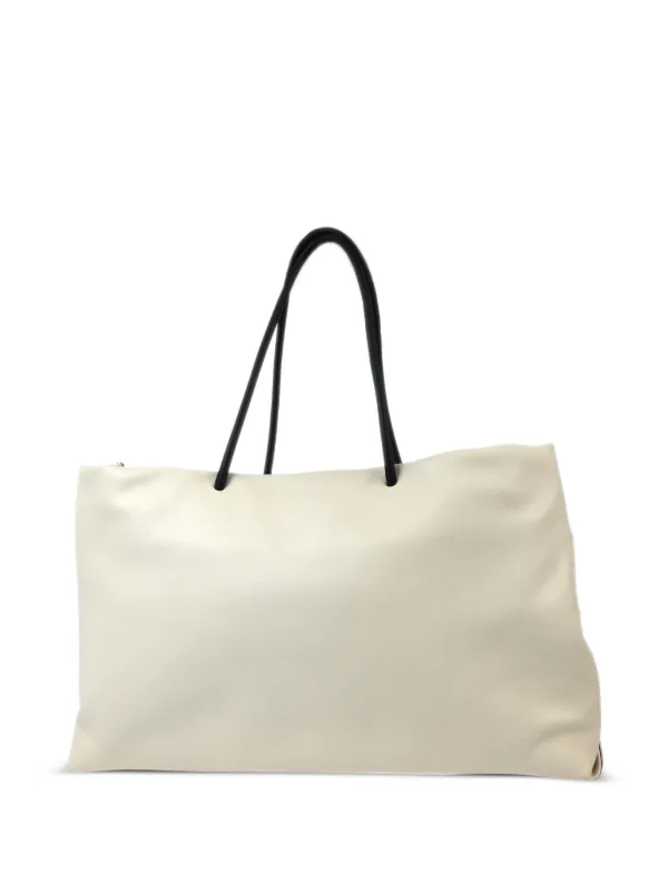 CHANEL Pre-Owned 2008 エッセンシャル ハンドバッグ | ホワイト