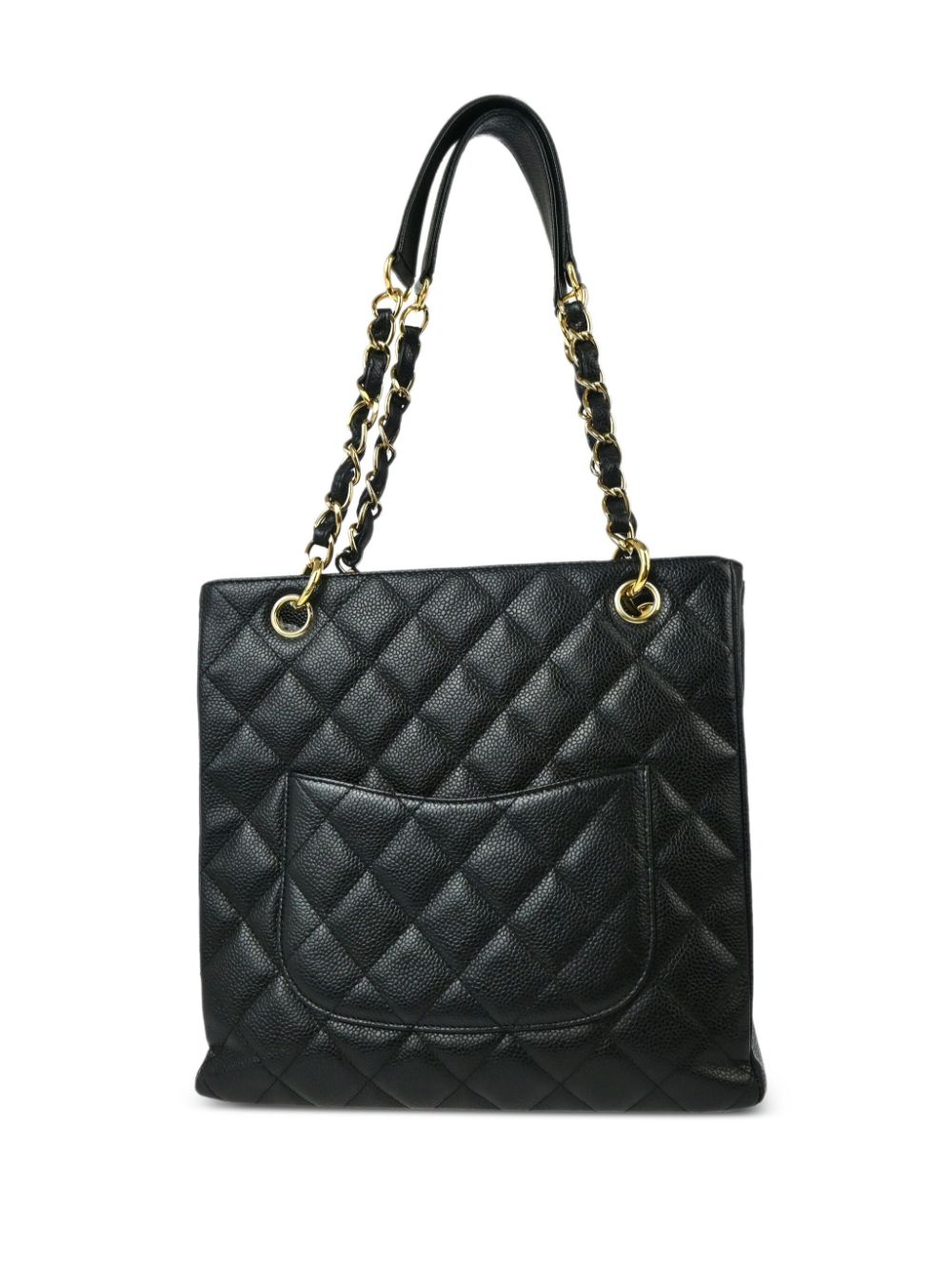 CHANEL Pre-Owned 2005 Petite Shopping kleine shopper - Zwart