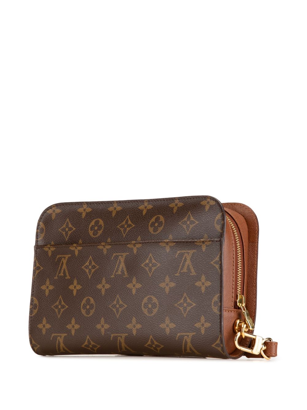 Louis Vuitton Pre-Owned 2004 Monogram Orsay clutch bag - Bruin