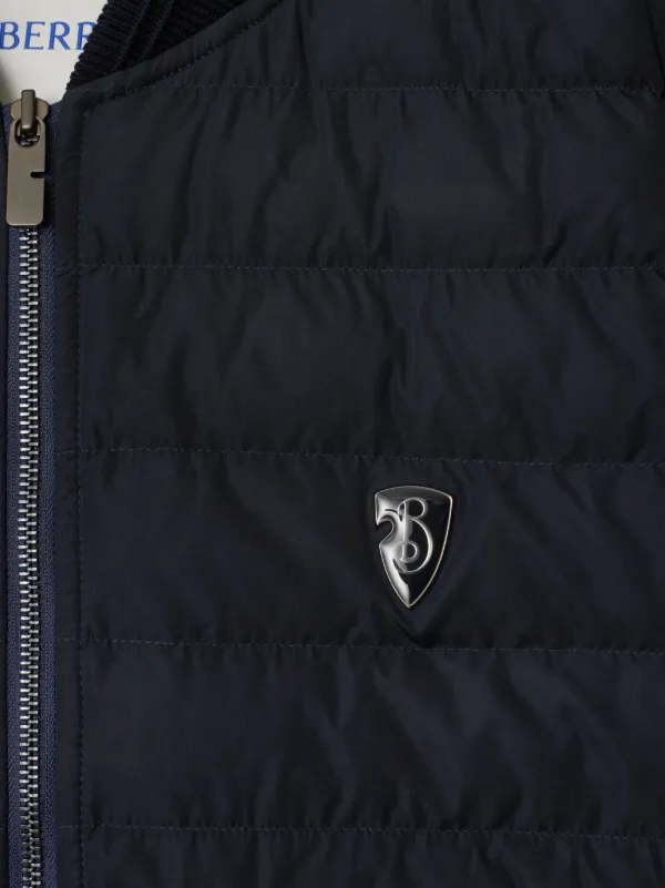Burberry Dalham Puffer Jacket | Blue | FARFETCH