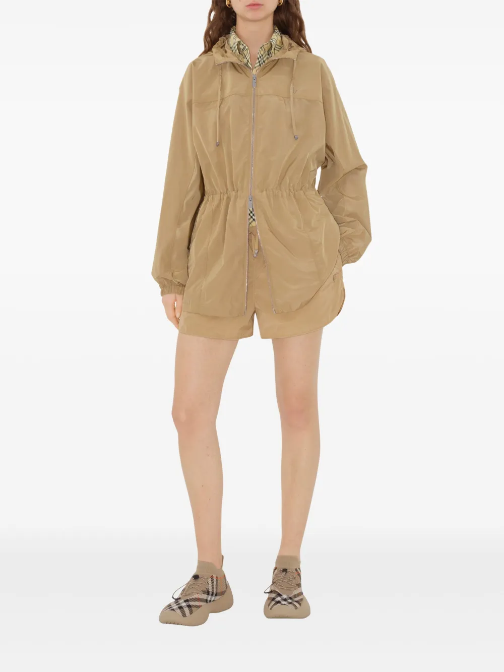 Burberry Jack met capuchon Beige