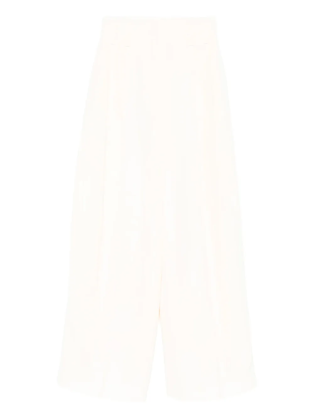 Jil Sander Concealed Fastening Trousers In White
