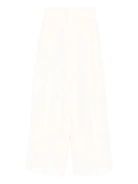 Jil Sander concealed fastening trousers
