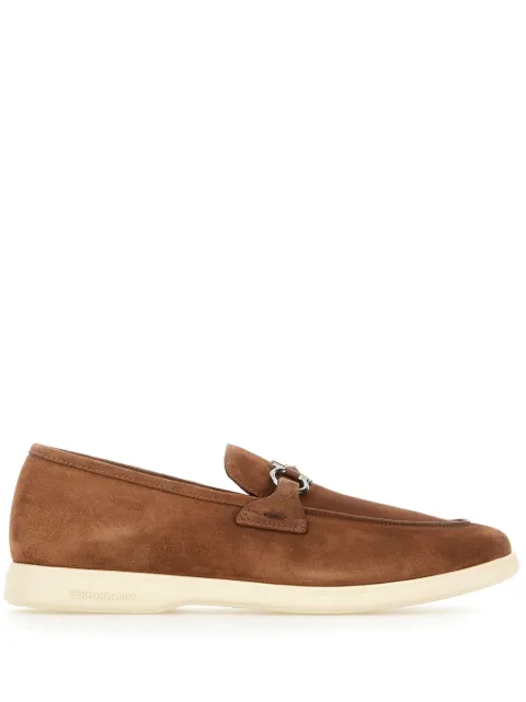 Ferragamo suede loafers