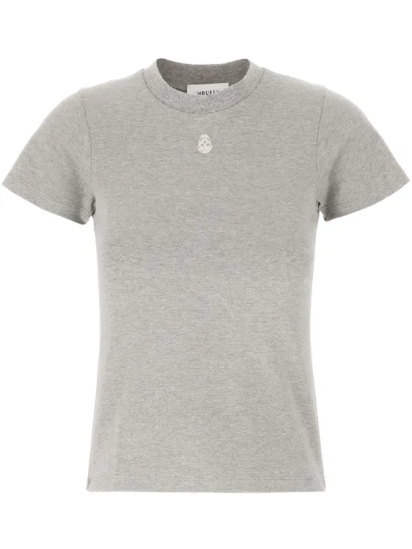 Alexander McQueen Cotton T-shirt in Grey