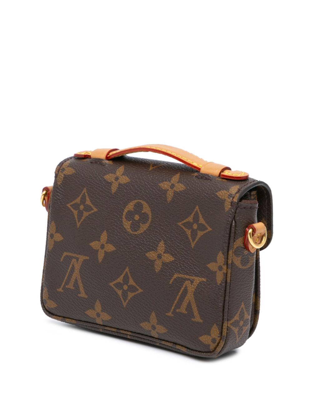 Louis Vuitton Pre-Owned 2021-2024 Monogram Micro Metis satchel - Bruin