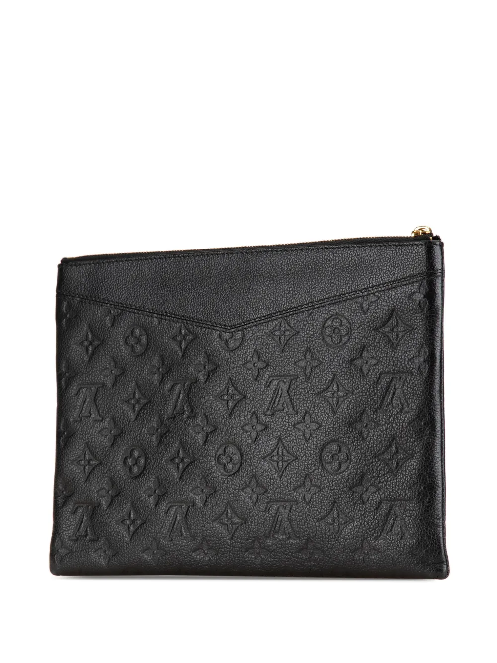 Louis Vuitton Pre-Owned 2018 Monogram Empreinte Daily Pouch clutch bag - Zwart