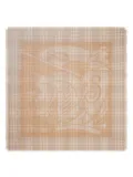 Burberry EKD Check scarf - Neutrals