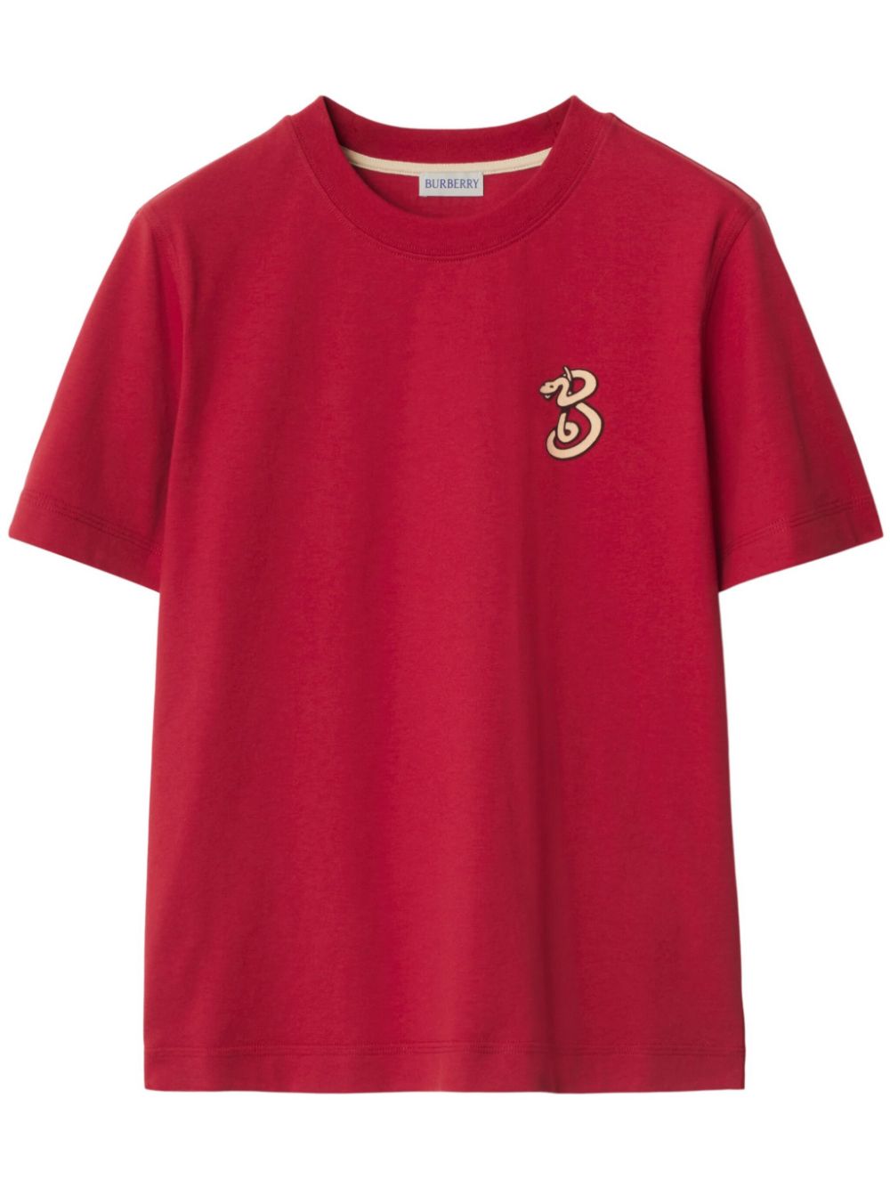 B Snake cotton T-shirt