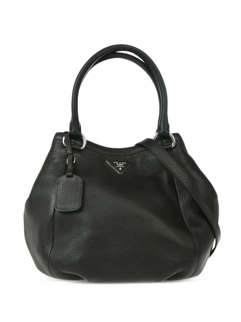 2010s leather two-way handbag