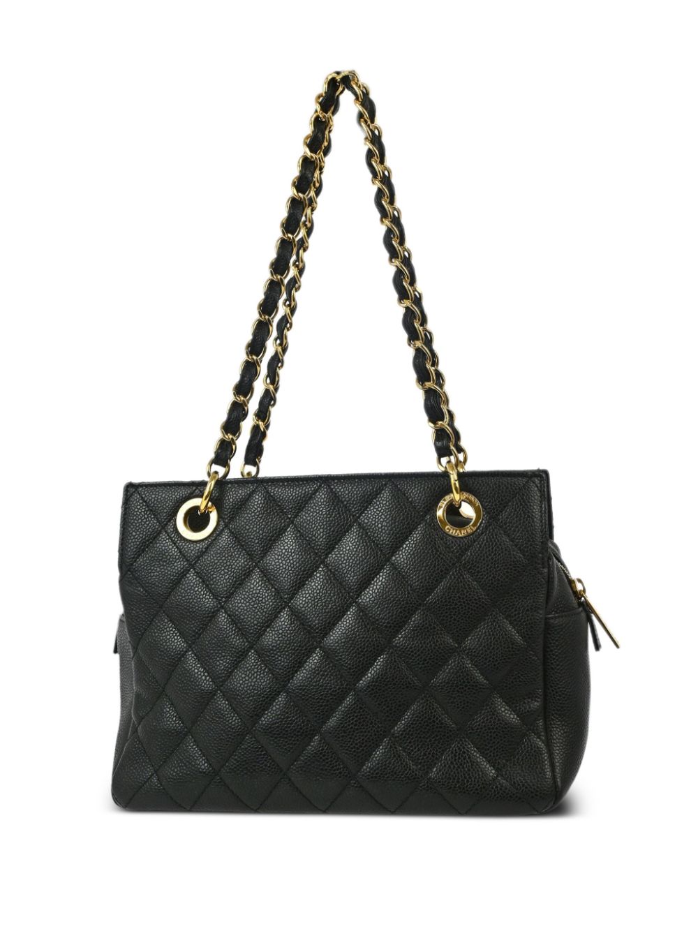 CHANEL Pre-Owned 2010s +etit Timeless shopper - Zwart