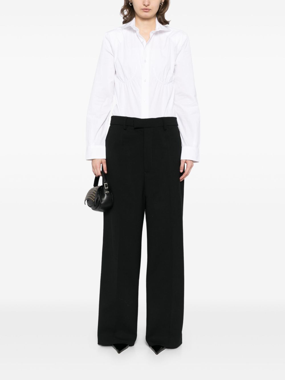 VETEMENTS Straight broek - Zwart