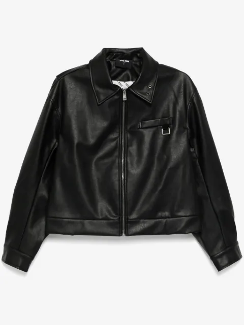 TEAM WANG design Choices faux leather jacket