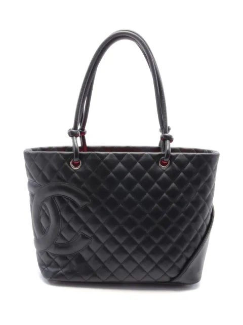 CHANEL Pre-Owned 2004-2005 large Cambon line handbag