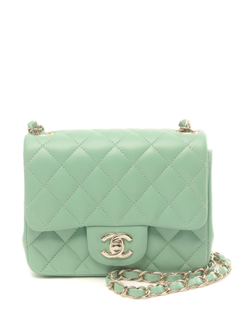 CHANEL 2020-2021 MINI CHAIN SHOULDER BAG