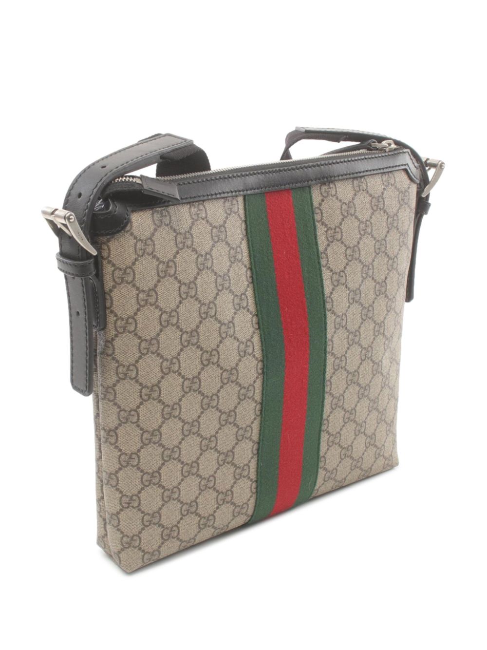 Gucci Pre-Owned 2010s GG Supreme messenger bag - Beige