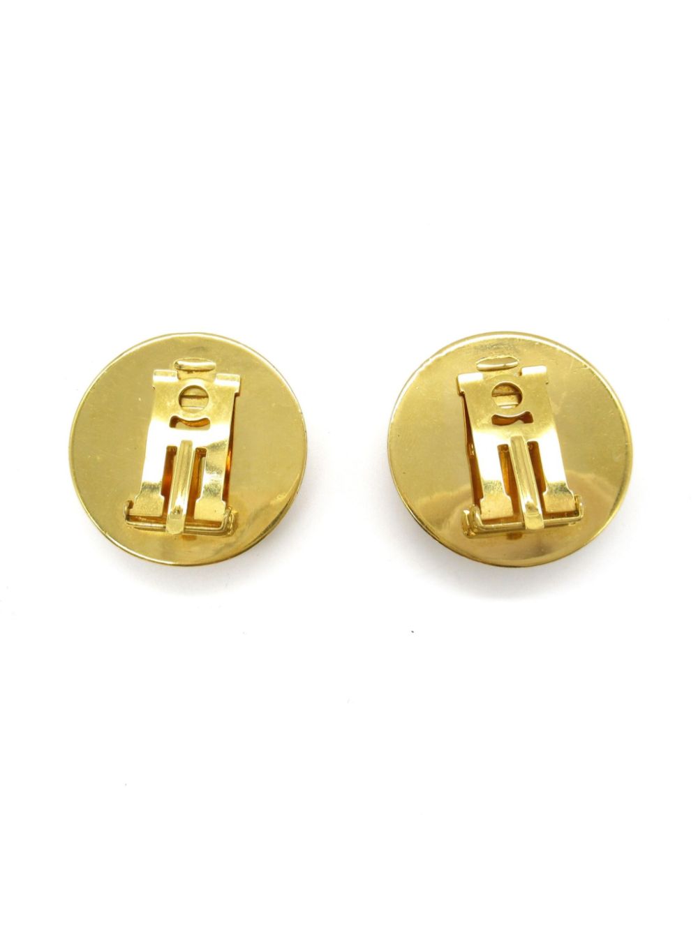 Hermès Pre-Owned 2000s Cloisonné clip-on earrings - Goud