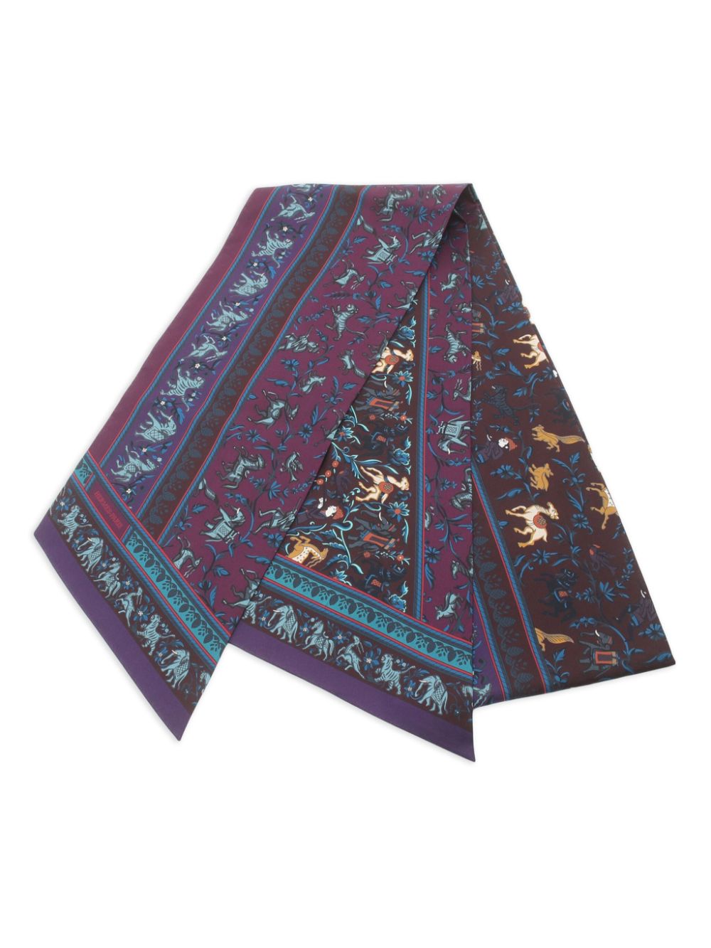 2010s Twilly Chasse En Inde scarf