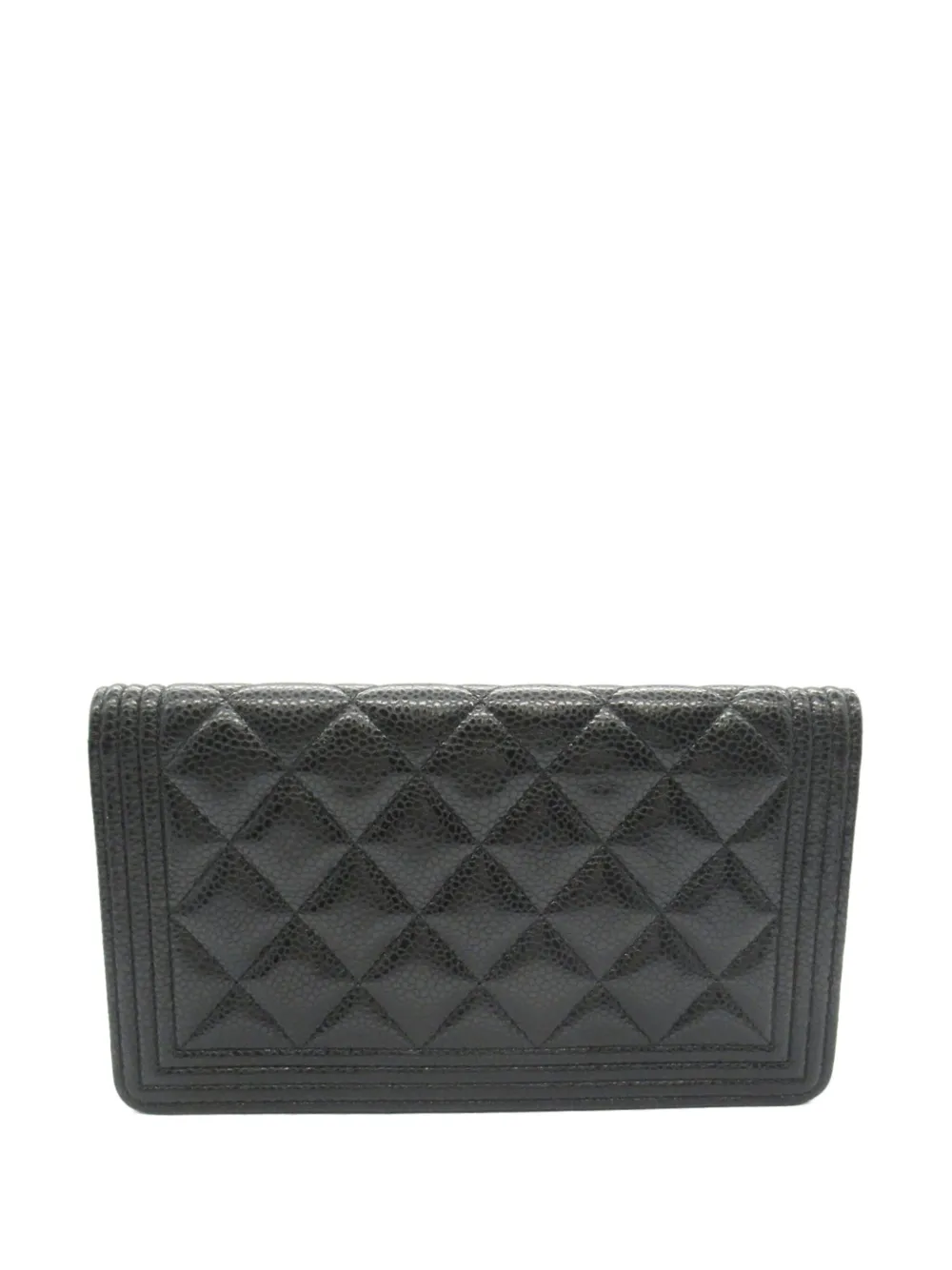 CHANEL Pre-Owned 2019 Boy wallet - Zwart