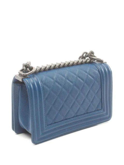 CHANEL Pre-Owned 2016-2017 small Boy Chanel shoulder bag 23968192 - 1