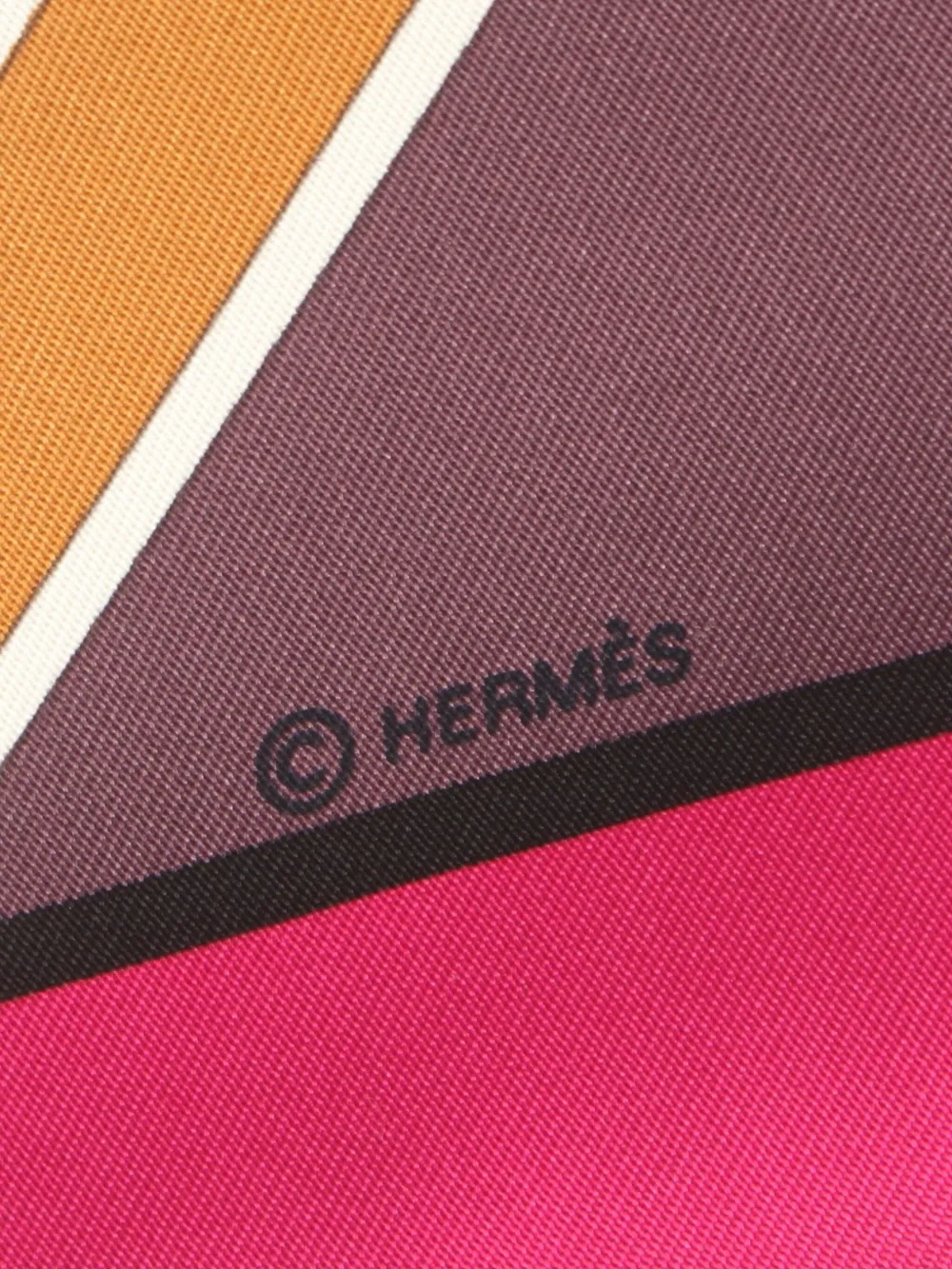 Hermès Pre-Owned 2010s Carre 90 Les Courses scarf - Paars
