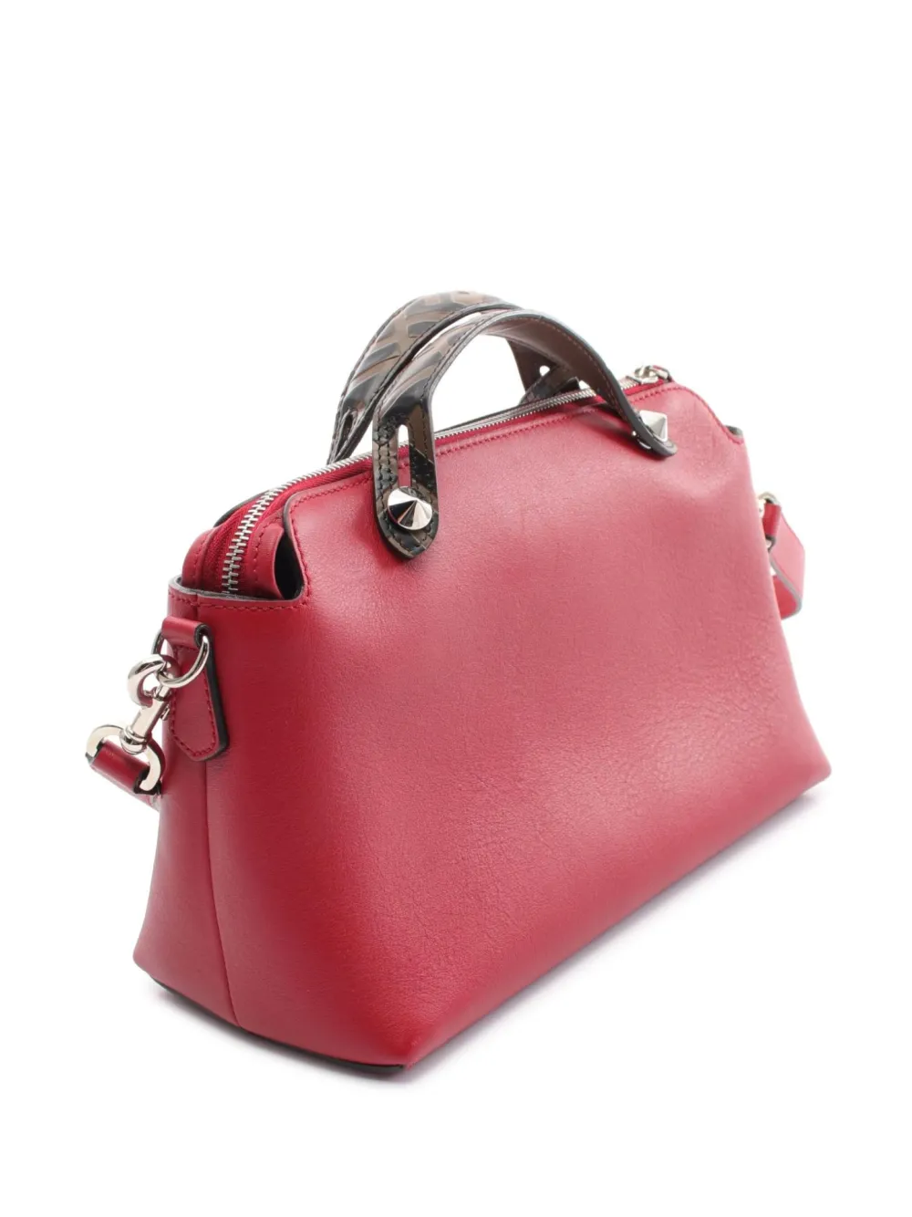 Fendi Pre-Owned 2010s By The Way Zucca medium handtas - Rood