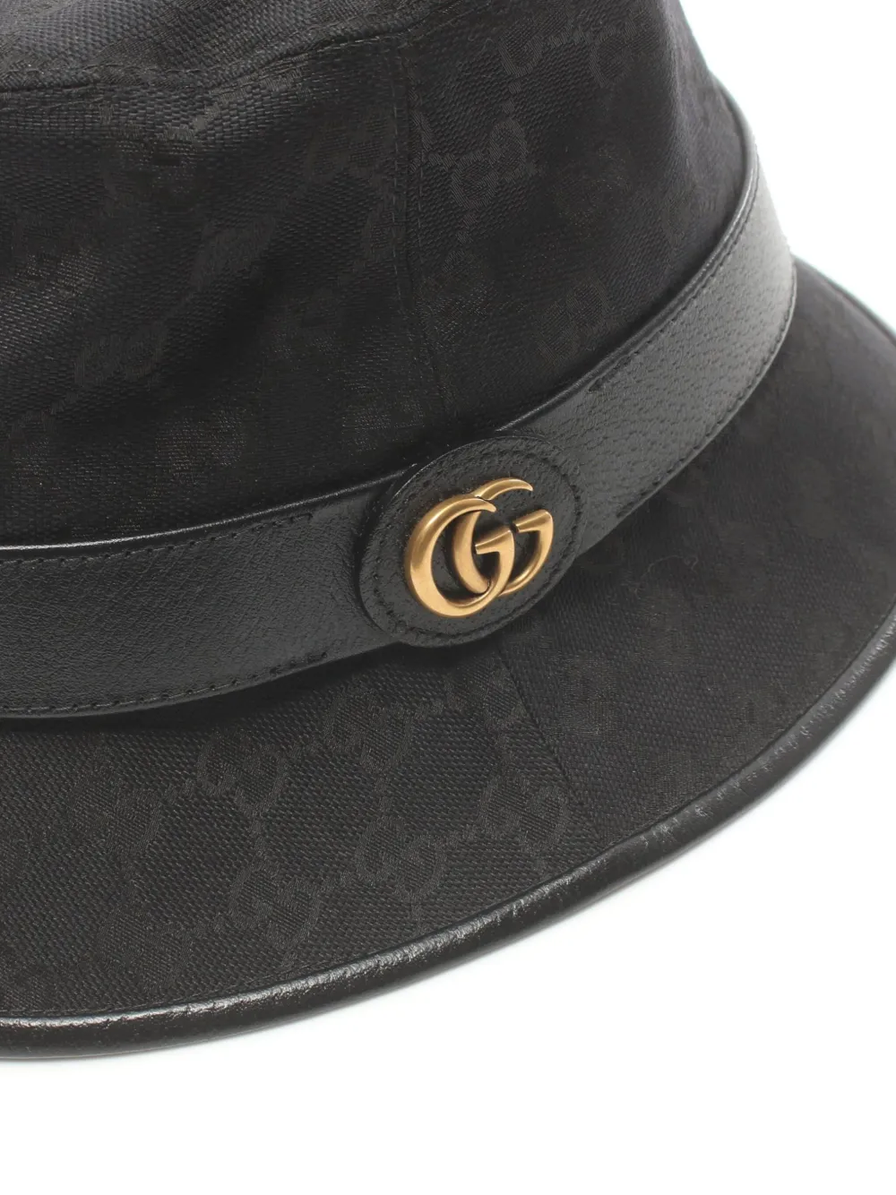 Gucci Pre-Owned 2010s GG canvas vissershoed - Zwart