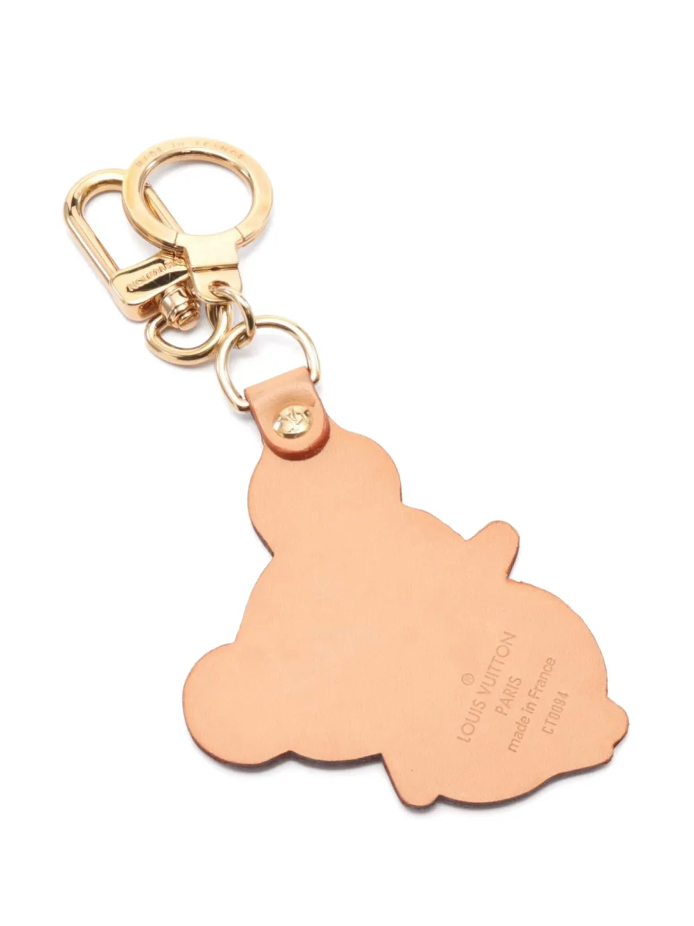 Louis Vuitton Pre-Owned 2004 Porto Kure panda sleutelhanger - Beige