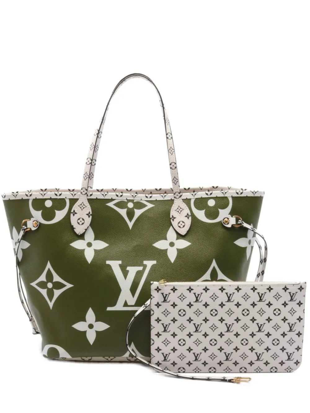 Louis Vuitton Pre-Owned 2019 ネヴァーフル MM ハンドバッグ - ニュートラル Louis Vuitton Pre-Owned 2019 ネヴァーフル MM ハンドバッグ - ニュートラル
