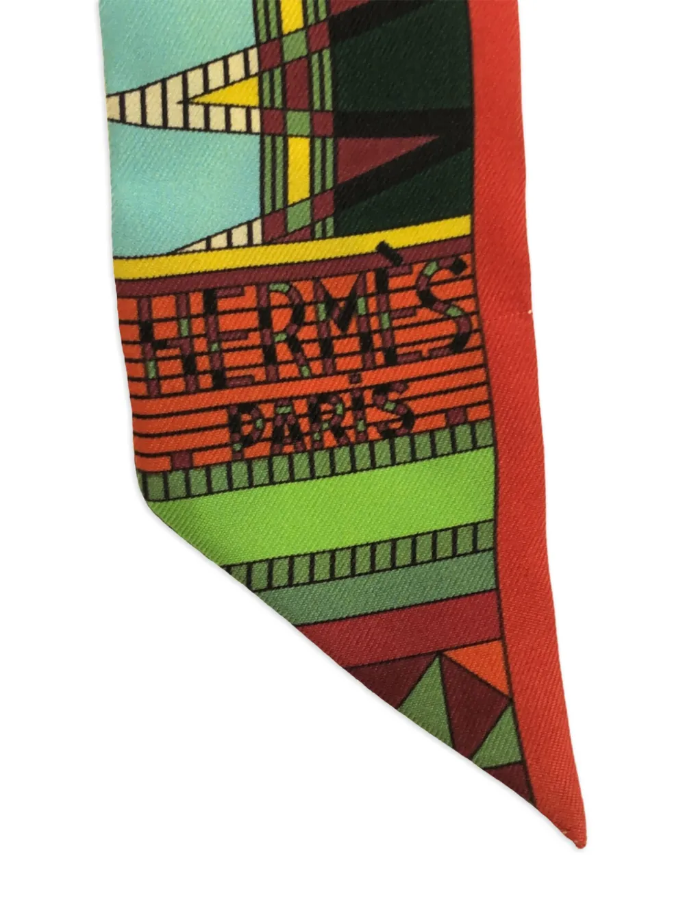 Hermès Pre-Owned 2010s Twilly scarf - Rood
