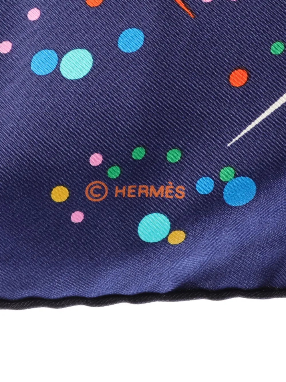 Hermès Pre-Owned 2010s Carre 90 Magic Kelly scarf - Blauw