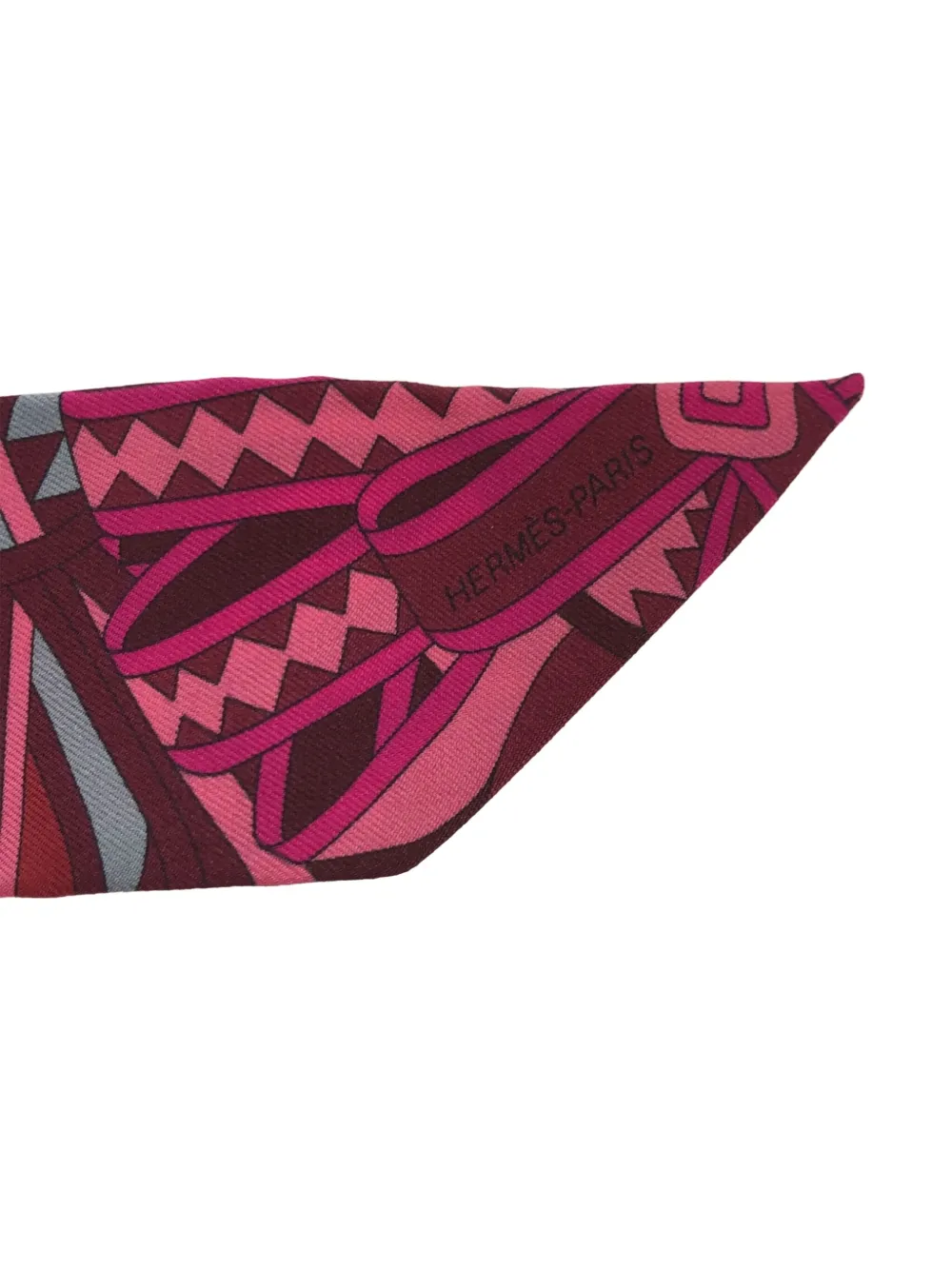 Hermès Pre-Owned 2010s Twilly sjaal - Roze