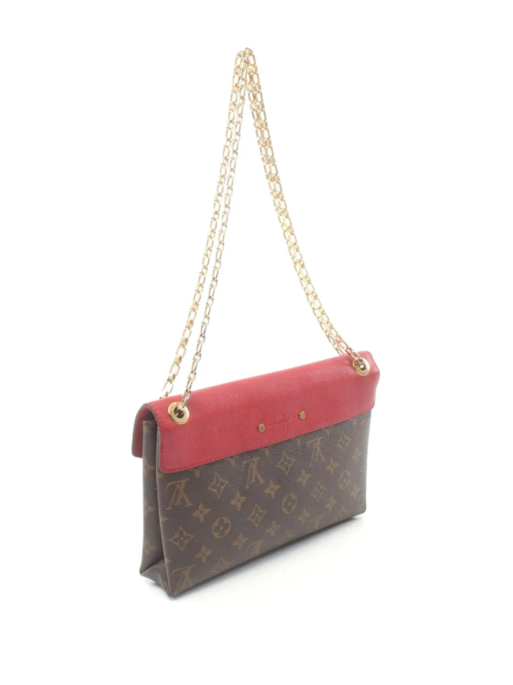 Louis Vuitton Pre-Owned 2017 Pallas shoulder bag - Bruin