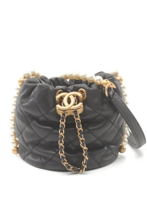 CHANEL Pre-Owned شنطة باكيت مبطنة ‪2021-2022 CC‬