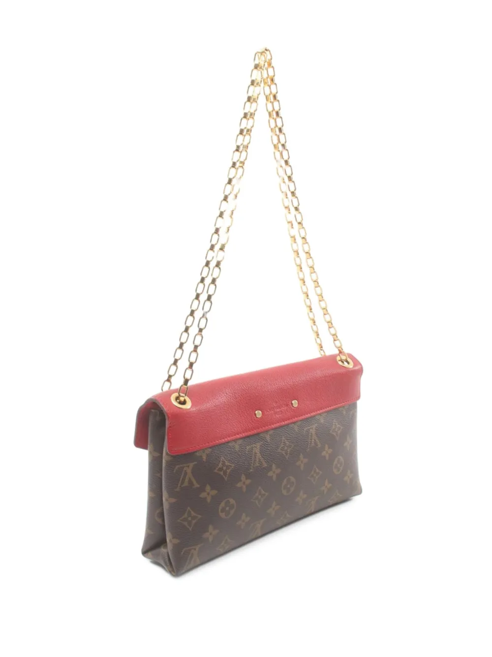 Louis Vuitton Pre-Owned 2014 Pallas shoulder bag - Bruin