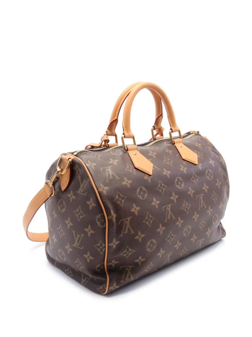 Louis Vuitton Pre-Owned 2021 Speedy Bandouliere 40 handbag - Bruin