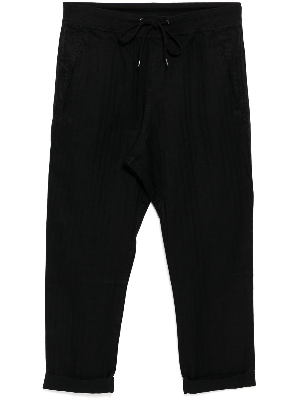 James Perse Classic Hino tapered pants - Black