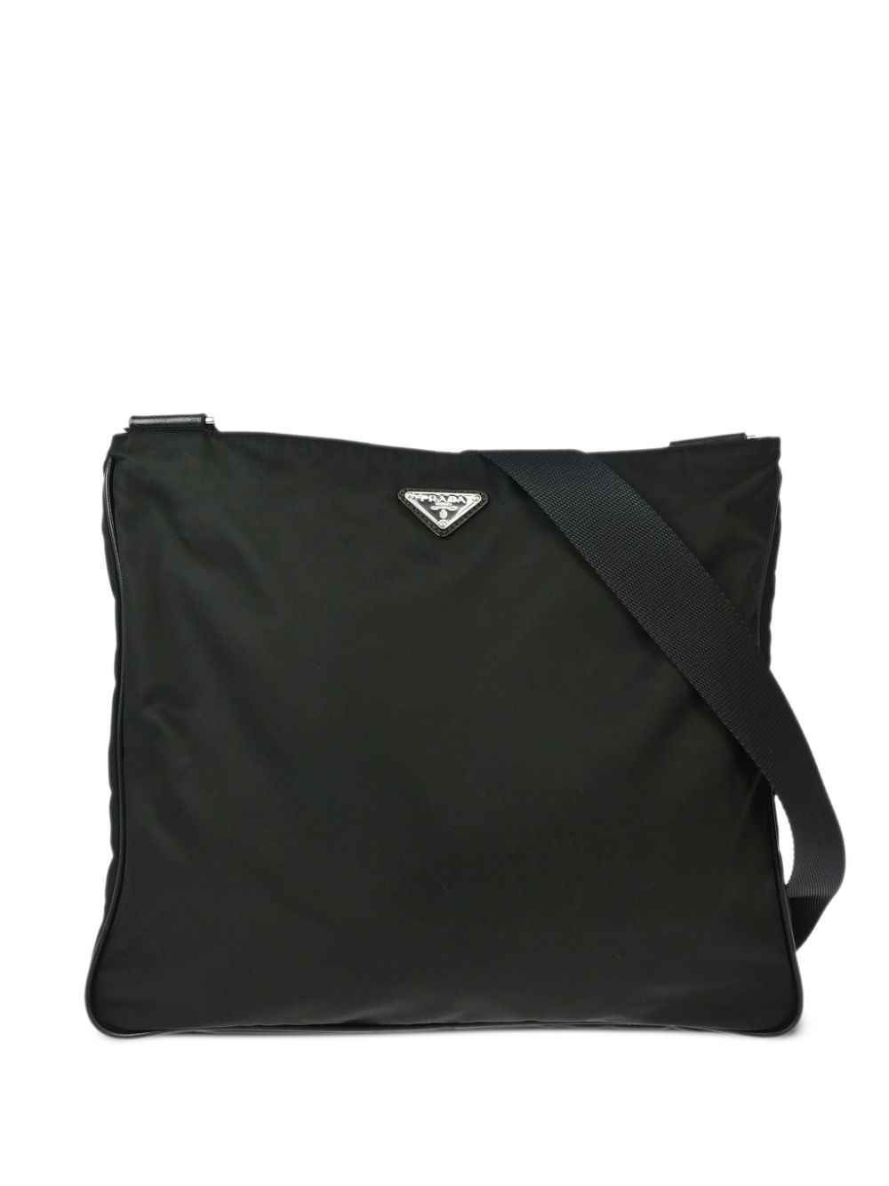 1990-2000s triangle-logo shoulder bag