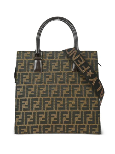 Fendi Pre-Owned 1990-2000s Zucca two-way handbag