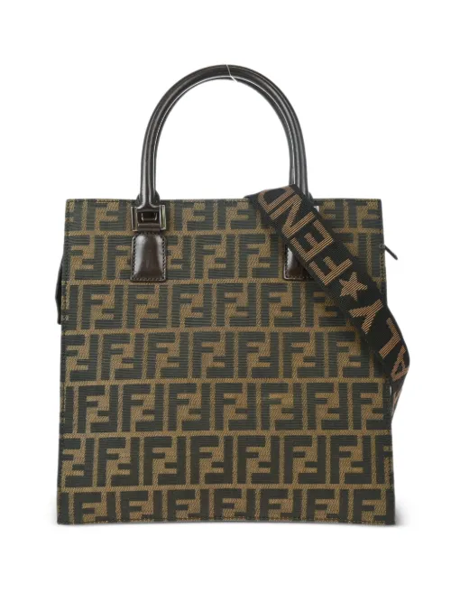 Mini sac à main Zucca FF (1990-2000) - Fendi Pre-Owned - Modalova