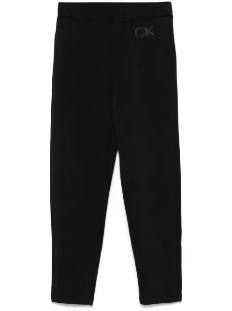 Calvin Klein pants de vestir con logo CK