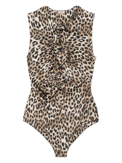 Maillot de bain à imprimé léopard - Nº21 - Modalova