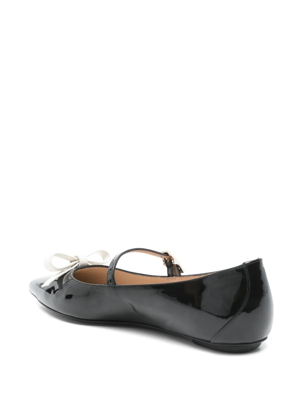 Stuart Weitzman Felicity ballet flats Zwart