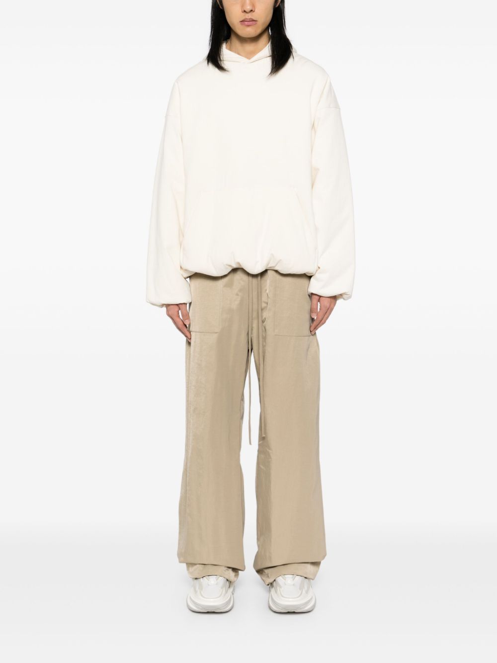 FEAR OF GOD ESSENTIALS Essentials cargo broek met textuur - Beige