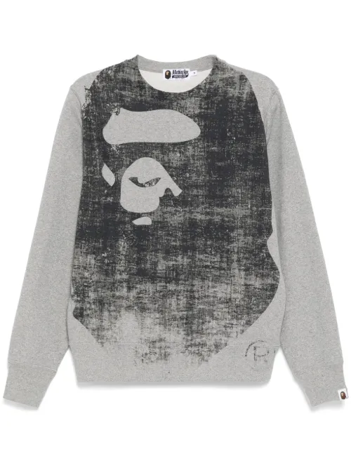 Pull à imprimé délavé - A BATHING APE® - Modalova
