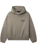 FEAR OF GOD ESSENTIALS logo-print hoodie - Grey