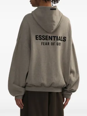 logo-print hoodie 5