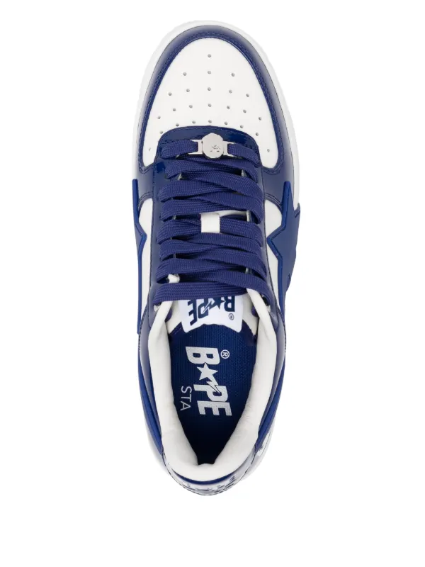 BAPE STA ホワイト/ネイビー スニーカー BAPE STA OS #3 | bape.com